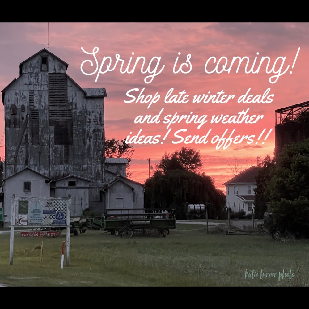 Shop Late Winter and Spring!